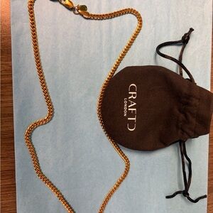 Craftd London Gold Chain Necklace